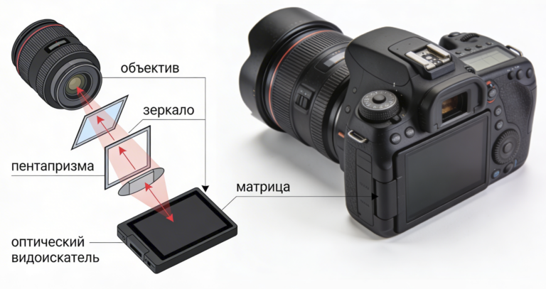 Что такое зеркальная камера